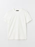 LC Waikiki Crew Neck Short Sleeve Men's Textured T-Shirt